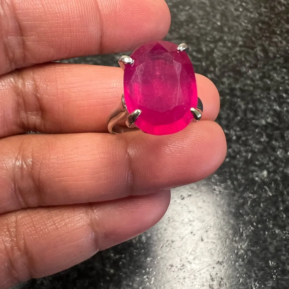 Natural ruby ring - Picture 10 of 12